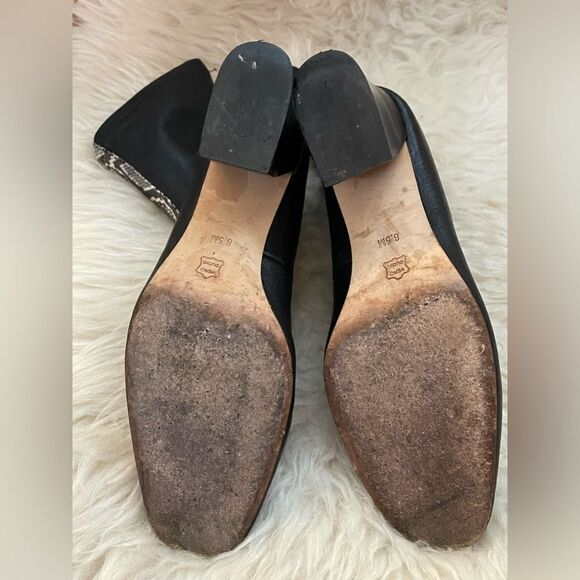 Donald J. Pliner Gian Snake Embossed Boots Stretch 6.5 - Picture 6 of 9